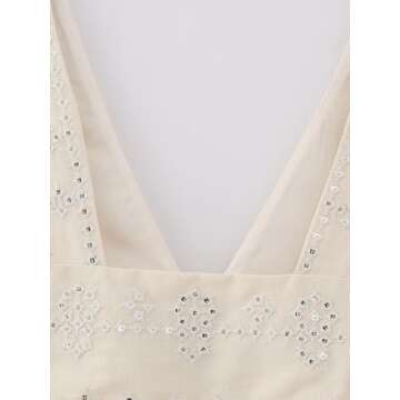 Tooe Y2K Fairycore Aesthetics Cropped Jacket Bow Tie Front Japanese Vest for Women Embroidered Harajuku Waistcoat (Off-White,S)