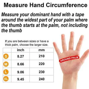 Winter Ski Gloves Cold Proof Insulated Work Glove for Driving Cycling Hiking Snow Skiing - Deerskin Suede Leather Warm Polar Fleece Waterproof Windproof Hand Warmer for Men and Women Grey-Black XL