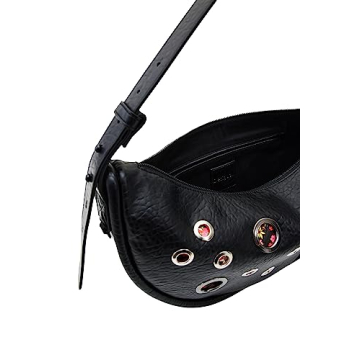 Stylish Desigual PU Shoulder Bag with Floral Print