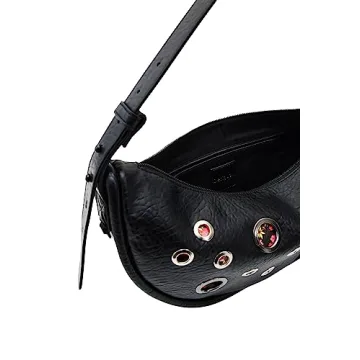 Stylish Desigual PU Shoulder Bag with Floral Print