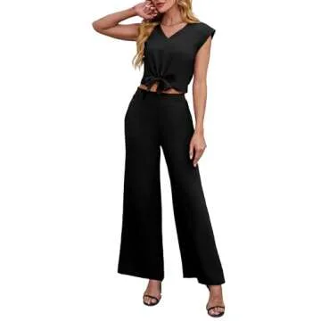 Tanou Women’s Casual Summer 2 Piece Sets - Elegant & Stylish Outfit