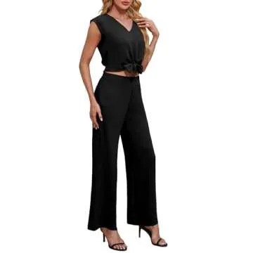 Tanou Casual Summer 2 Piece Sets for Stylish Women