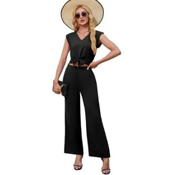 Tanou Casual Summer 2 Piece Sets for Stylish Women