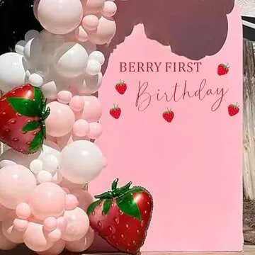 Berry First Birthday Wall Decal for Sweet Celebrations