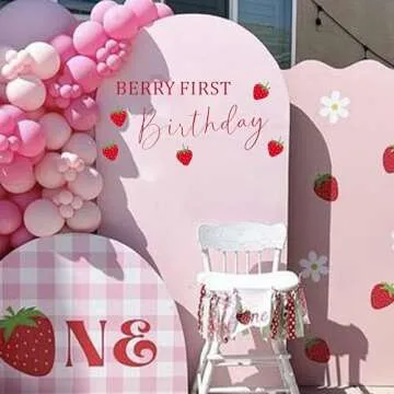 Berry First Birthday Wall Decal for Sweet Celebrations