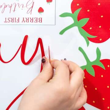 Berry First Birthday Wall Decal for Sweet Celebrations