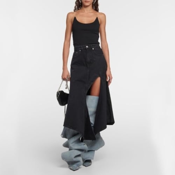 Stylish KaroNairy Knee High Boots for Women in Blue