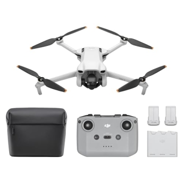 DJI Mini 3 Fly More Combo - Lightweight Camera Drone with 4K HDR Video, 3 Batteries