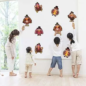 Thanksgiving Turkey Stickers for Kids - DIY Craft Fun