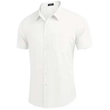 Buy COOFANDY Men's Stylish Casual Button Down Shirt Online