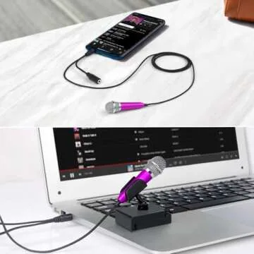 Uniwit Mini Portable Microphone for Voice and Video Recording