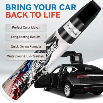Touch Up Paint for Cars, Black Car Paint Scratch Repair, Auto Paint Repair Pen, Automotive Scratch R...