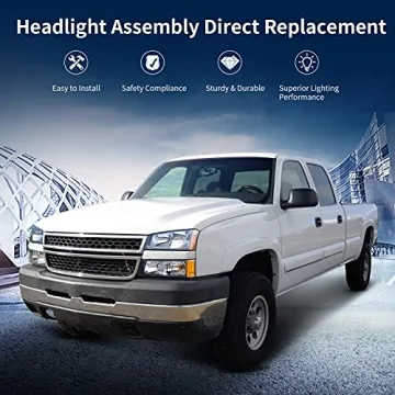 AUTOSAVER88 Headlight Assembly for Chevy Silverado & Avalanche