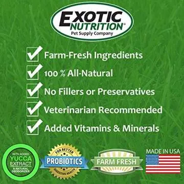 Hedgehog Complete 2 lb - Nutritionally Complete Natural Healthy High Protein Pellets & Dried Mealworms - Food for Pet Hedgehogs