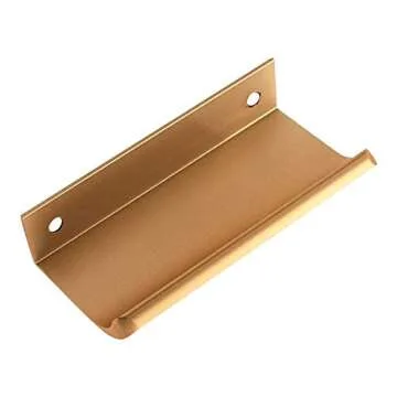 Sleek Arc Finger Edge Pulls - 10 Pcs Set for Modern Styling