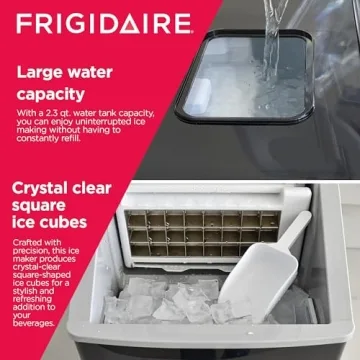 Frigidaire EFIC452 XL Ice Maker - 40 Lbs Clear Ice