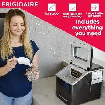 Frigidaire EFIC452 XL Ice Maker - 40 Lbs Clear Ice
