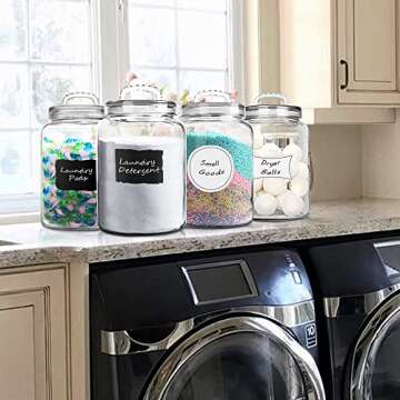 Daitouge 3 Gallon Glass Jar for Food Storage