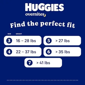 Huggies Overnites Size 5 Diapers 88 Ct for Dry Nights