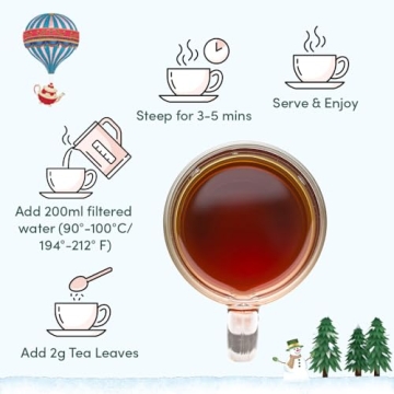 VAHDAM | Limited Edition - Advent Calendar 2024 Folding Gift Box | 24 Unique Loose Leaf Teas - Holiday Gift Pack | Christmas Advent Calendar 2024 for Adults, Advent Calendar 2024 Adult Women and Men