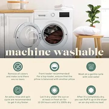 18X18 Decorative Throw Pillow Insert, Down and Feathers Fill, 100% Cotton Cover 233 Thread Count, Square Pillow Insert - Made in USA (Set of 2)