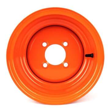 (1) Front Wheel Fits Kubota BX2350D BX2360 BX2370 BX2380 Replaces K2581-18180 Orange