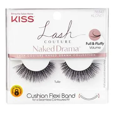 Kiss Lash Couture Naked Drama Tulle (Pack of 6)
