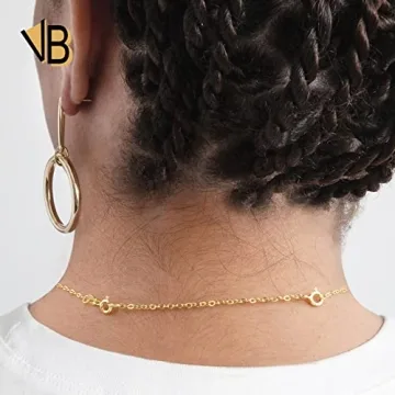 14K Gold Plated Necklace Extenders | Adjustable & Versatile
