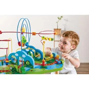 Hape Jungle Adventure Railway Table for Creative Play