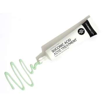 Inky The Inkey List Succinc Acid Acne Treatment with Salicylic Acid. Reduces Blemish and Absorbs Exc...