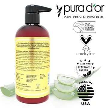 PURA D'OR Anti-Thinning Shampoo Vegan & Cruelty-Free