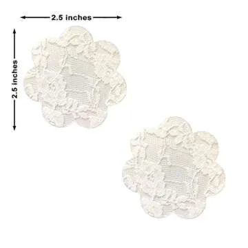 Neva Nude Lace Petal Nipztix for Ultimate Party Style