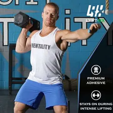 LYFT-RX Weightlifting Hook Grip Tape for Olympic Lifting