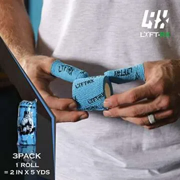 LYFT-RX Weightlifting Hook Grip Tape for Olympic Lifting