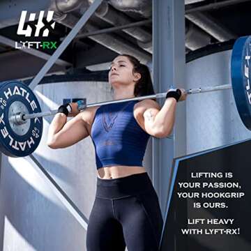 LYFT-RX Weightlifting Hook Grip Tape for Olympic Lifting