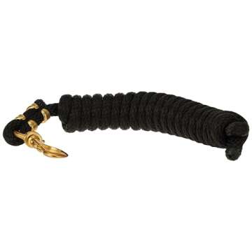 Weaver Leather Poly Lead Rope , Black