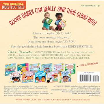 Indestructibles: Old MacDonald Had a Farm: Chew Proof · Rip Proof · Nontoxic · 100% Washable (Boo...