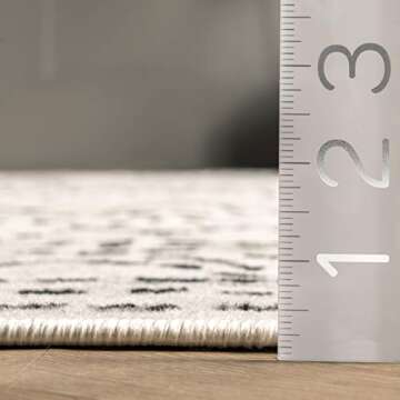 nuLOOM Olivia Transitional Moroccan Area Rug, 4x6, Beige