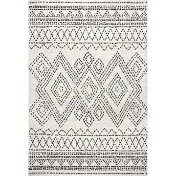 nuLOOM Olivia Transitional Moroccan Area Rug, 4x6, Beige