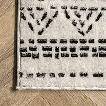 nuLOOM Olivia Transitional Moroccan Area Rug, 4x6, Beige