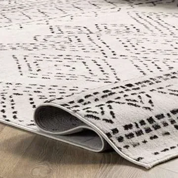 nuLOOM Olivia Transitional Moroccan Area Rug, 4x6, Beige