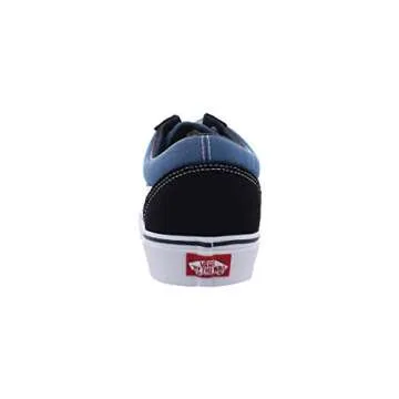 Vans Unisex's Single, Bleu Marine Blanc, 39.5 EU