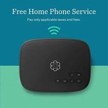 Ooma Telo Air 2 VoIP Phone Adapter, Black (OOMATELOAIR2)