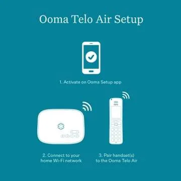 Ooma Telo Air 2 VoIP Phone Adapter, Black (OOMATELOAIR2)