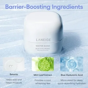 LANEIGE Water Bank Blue Gel Moisturizer with Mint Extract