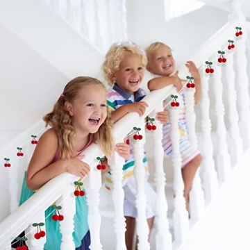 Jexine Cherry Garland 6.6Ft Party Decoration - Vibrant DIY