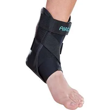 Aircast AirSport Ankle Support Brace, Left Foot, Medium