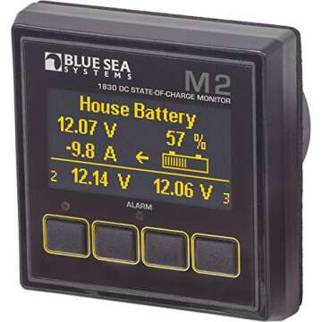 Blue Sea Systems 1830 M2 OLED DC SOC Meter