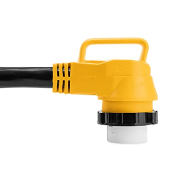 Camco 55572 50 AMP Dogbone Adapter for RVs and Boats