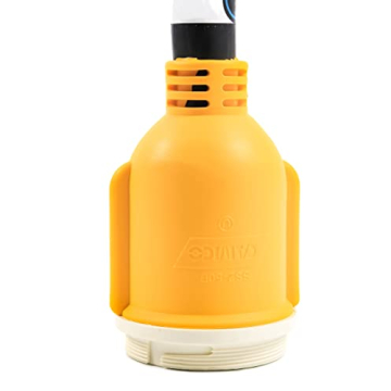 Camco 55572 50 AMP Dogbone Adapter for RVs and Boats